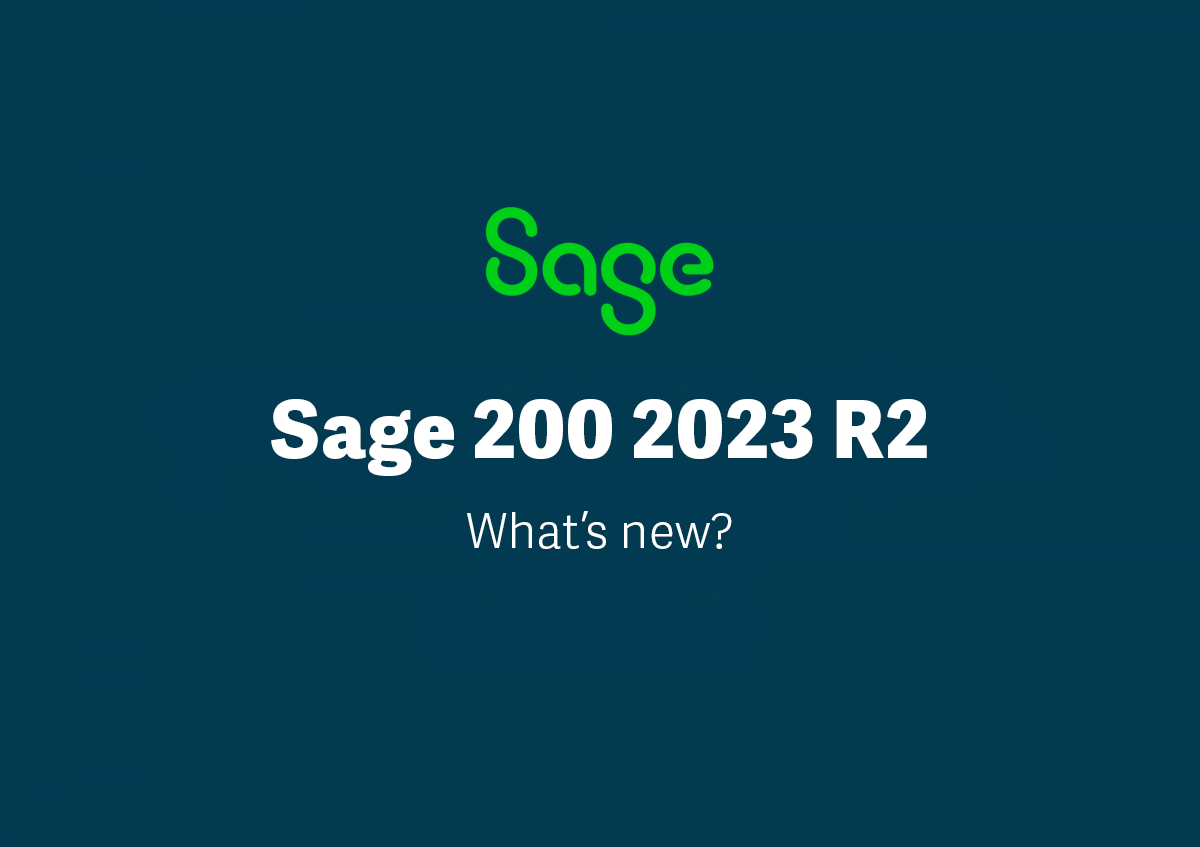 Sage 200 2023 R2